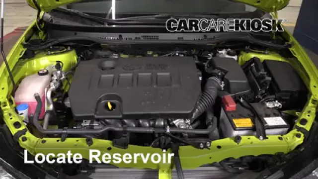 2017 Toyota Corolla iM 1.8L 4 Cyl. Líquido limpiaparabrisas Agregar líquido